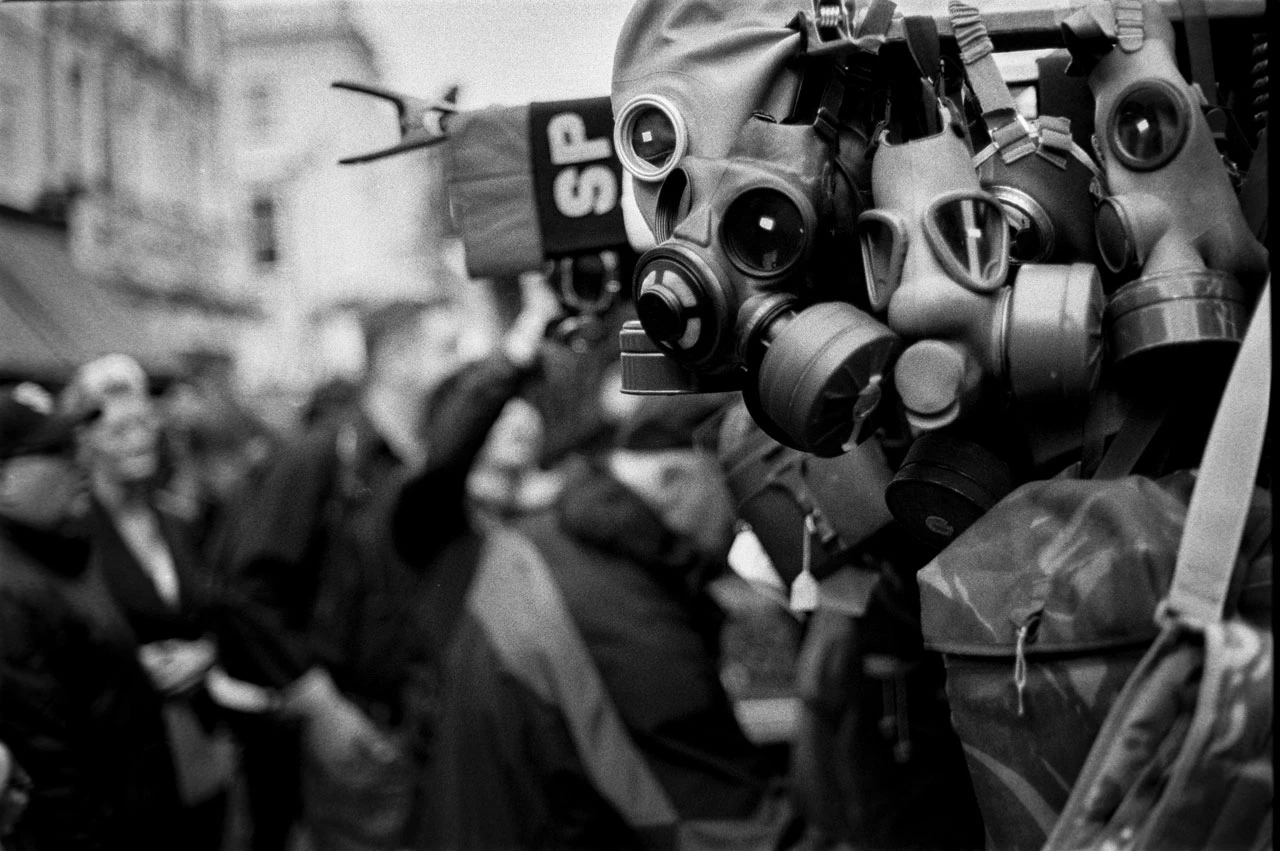 Gas masks on sale