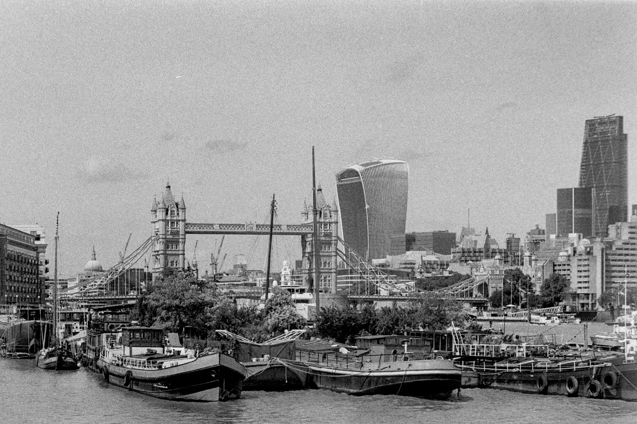 London view from Bermondsey