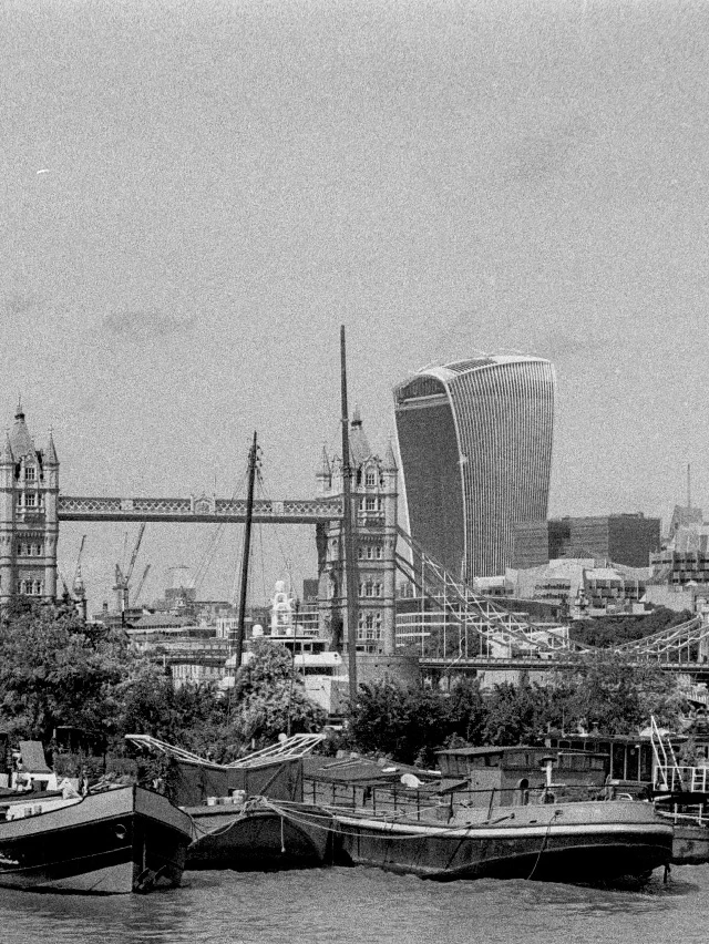 London view from Bermondsey