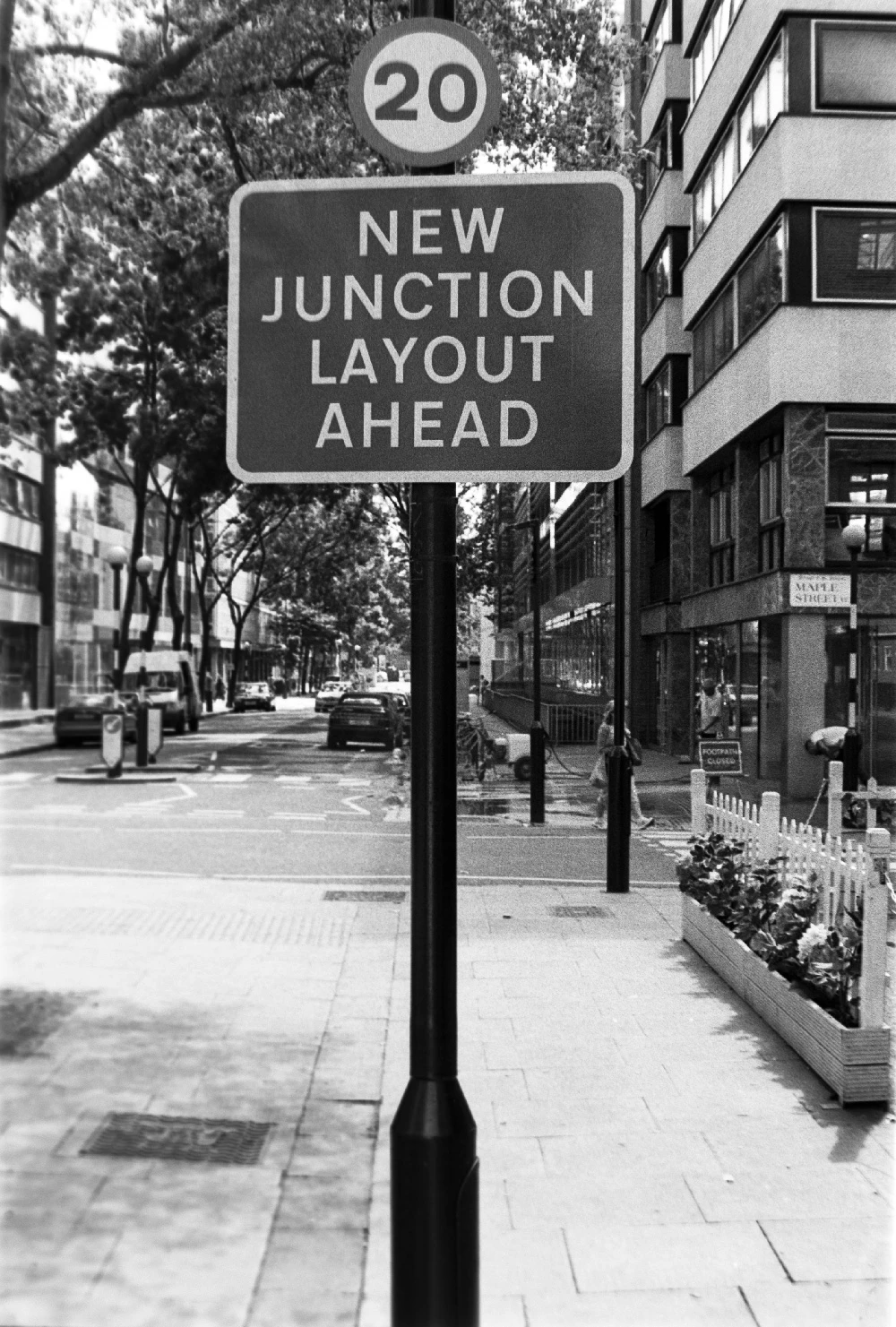 New junction layout ahead