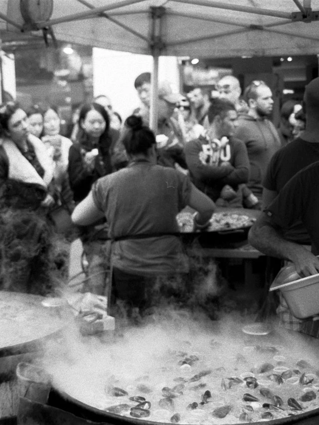 Seafood stall centon