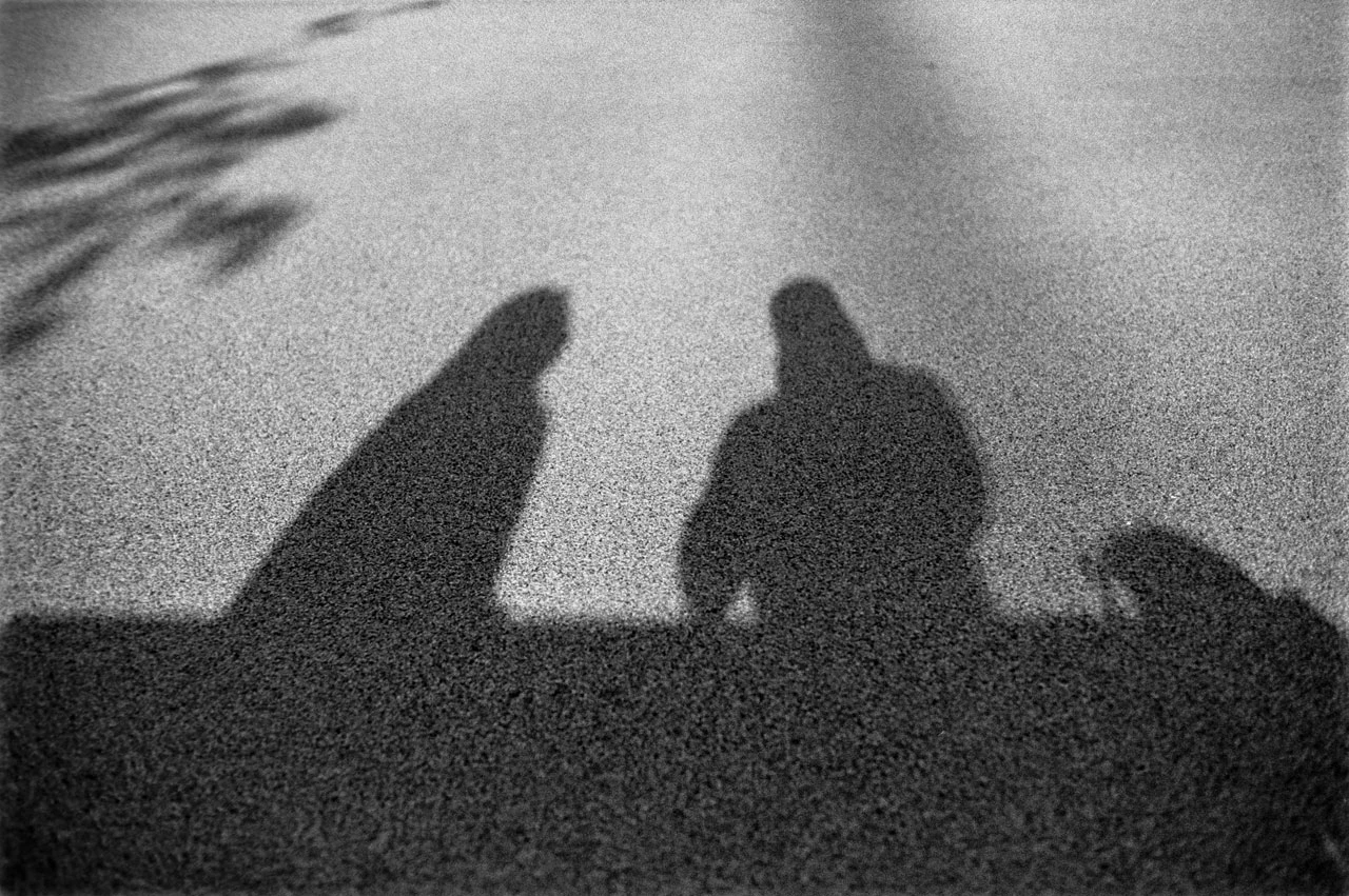 Shadow self portrait
