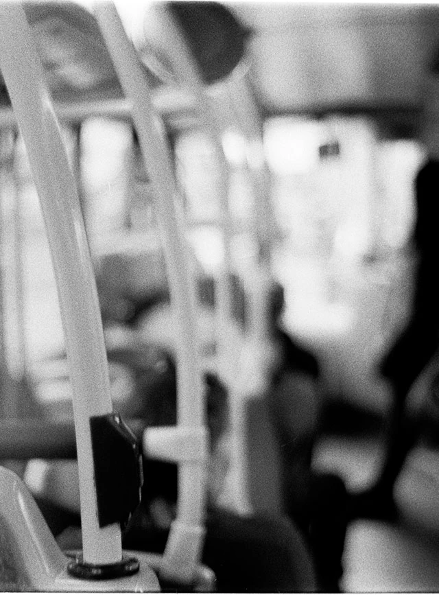 Shadows in the bus