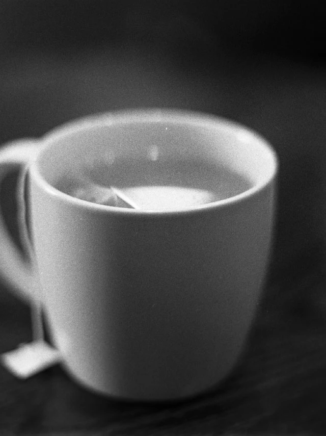 Tea time at Starbucks