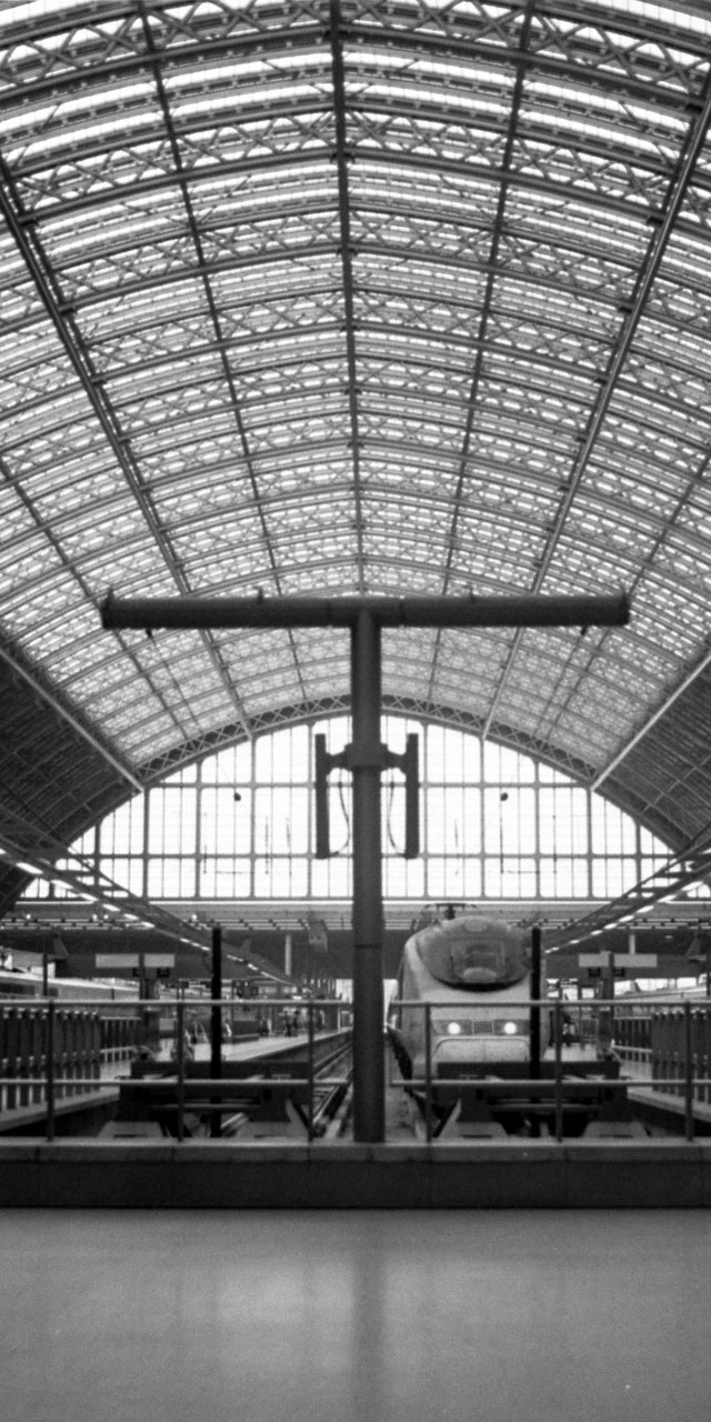 Train station hangar