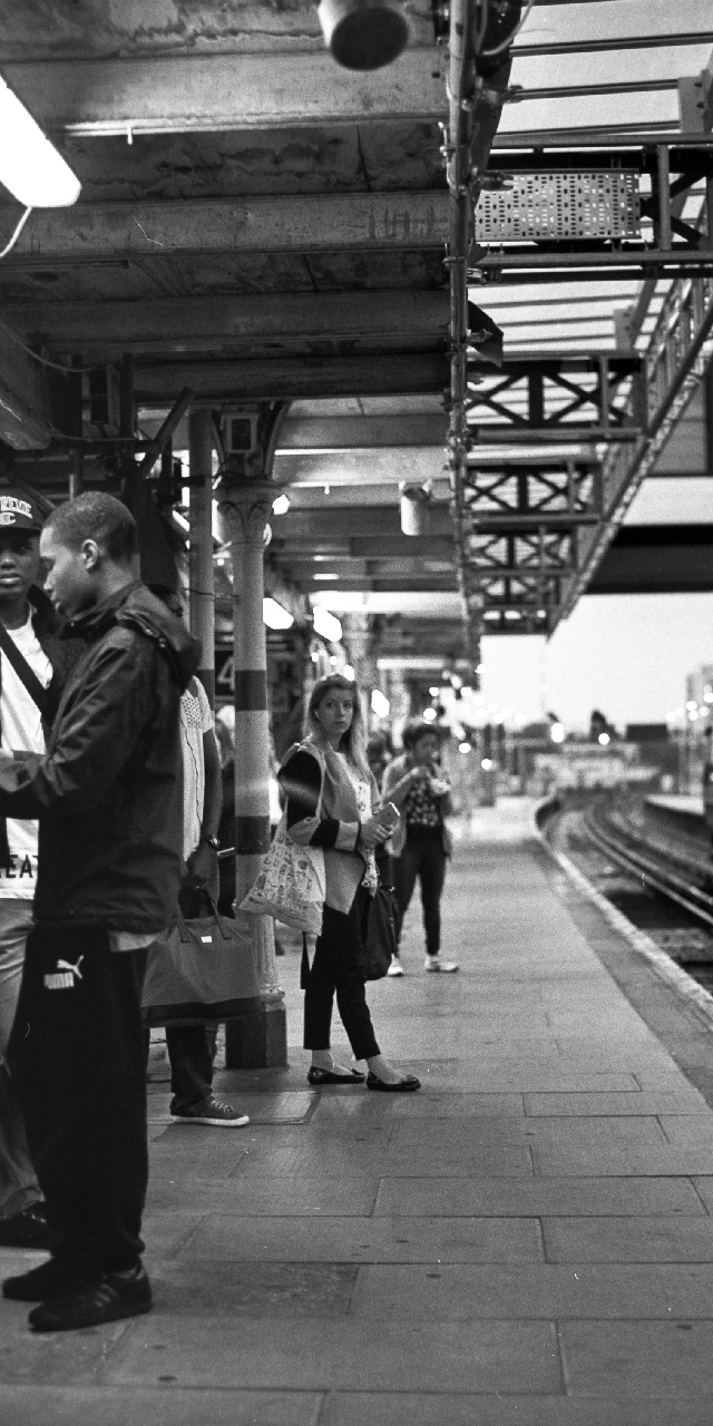 Train station somewhere