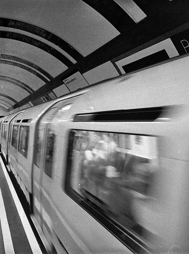 Travel by London underground