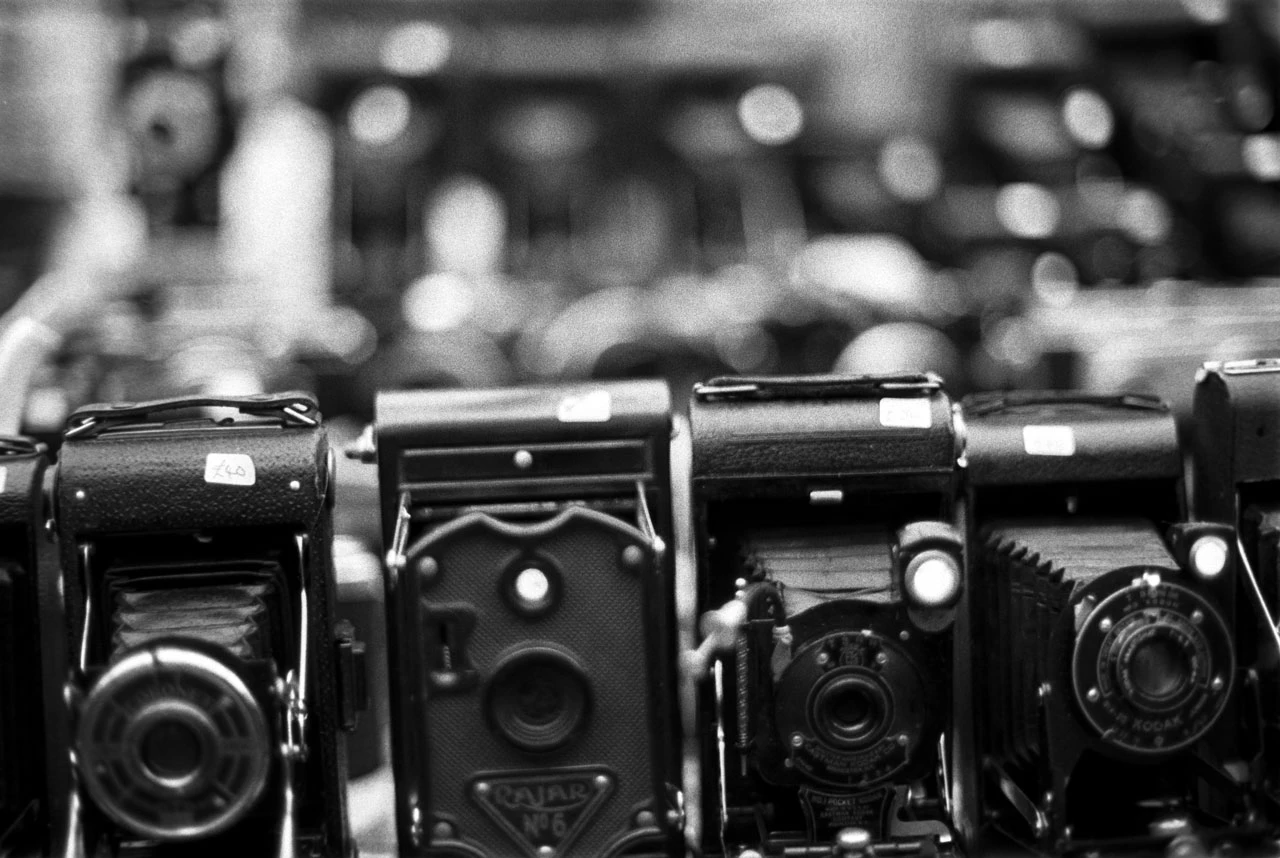 Vintage camera collection