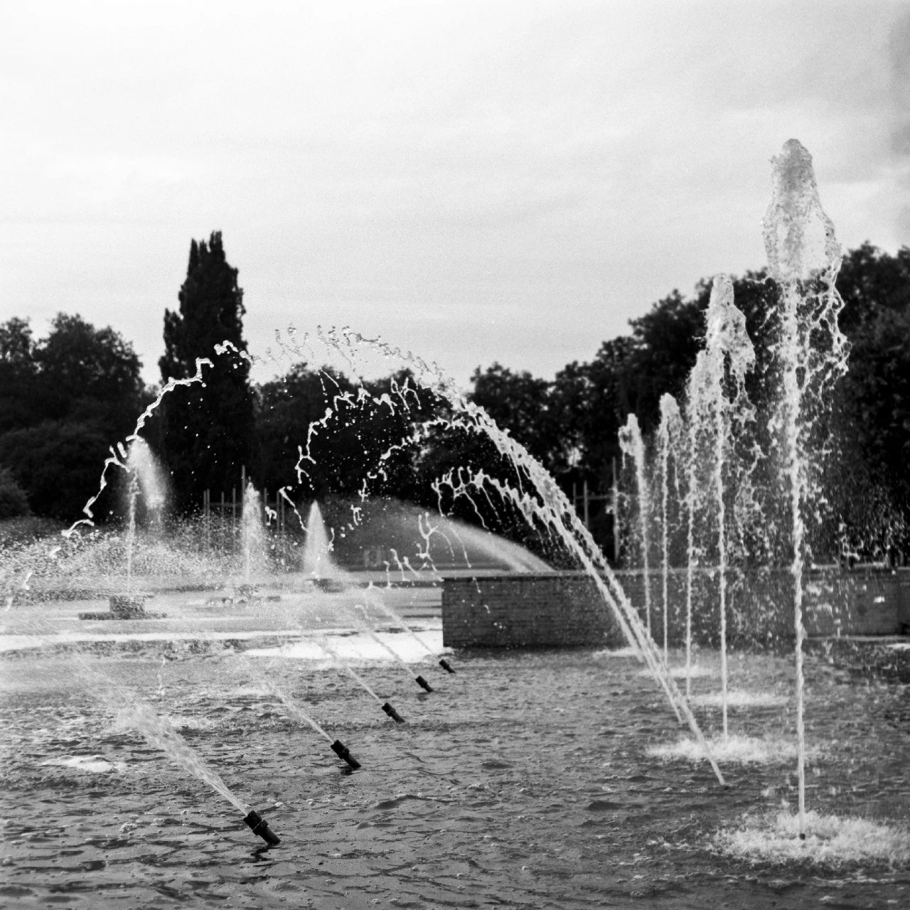Water pool at Battersea park